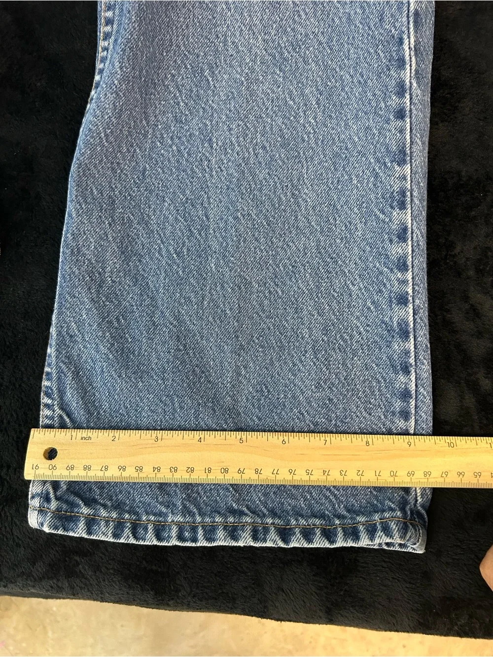 VTG Y2K Levis 517 Jeans Men 34x32 Blue 90s Orange Tab Bootcut Made USA Excellent